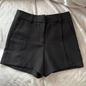 Dynamite Black High Waist Women’s Dress Shorts
